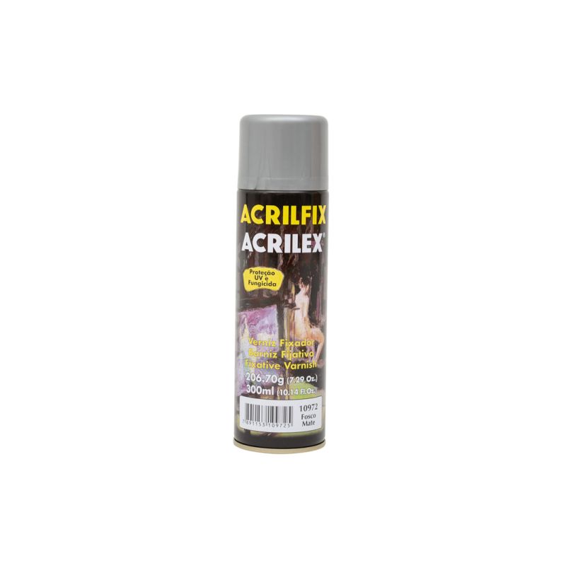 VERNIZ SPRAY ACRILFIX 300ML MATE 10972