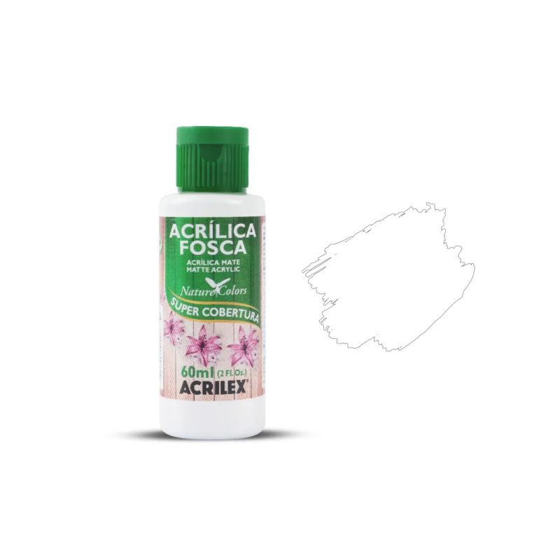 Tinta Acrílica Fosca Branco