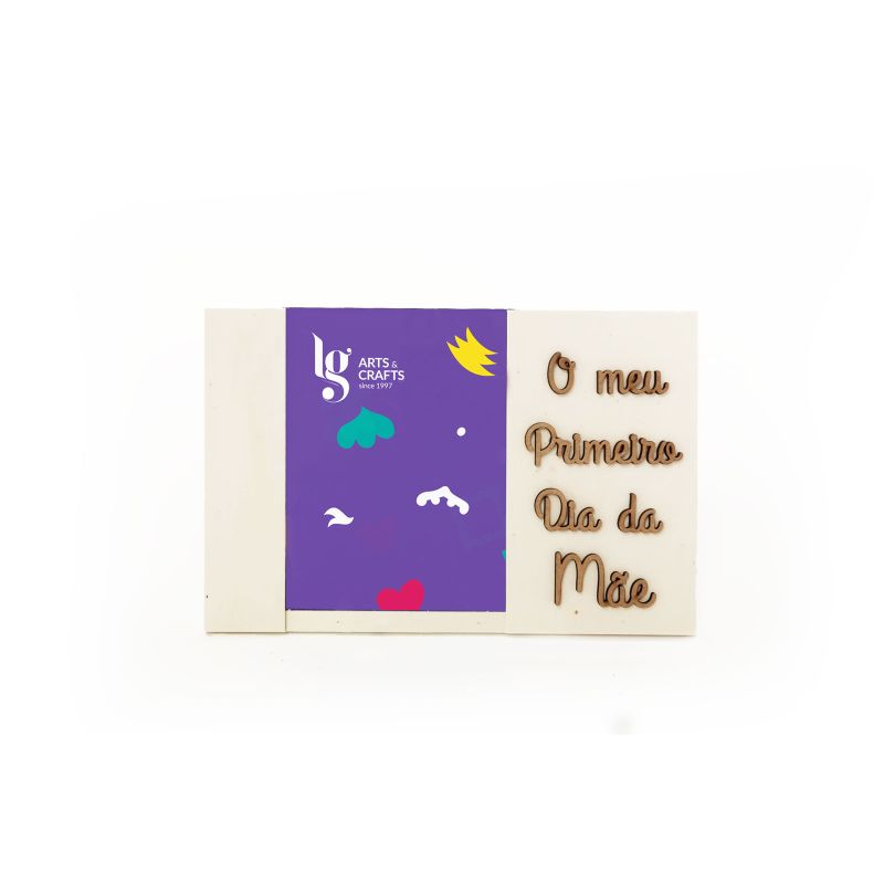 P.FOTO O MEU PRIMEIRO DIA DA MÃE 29.5X19.5X1.2CM