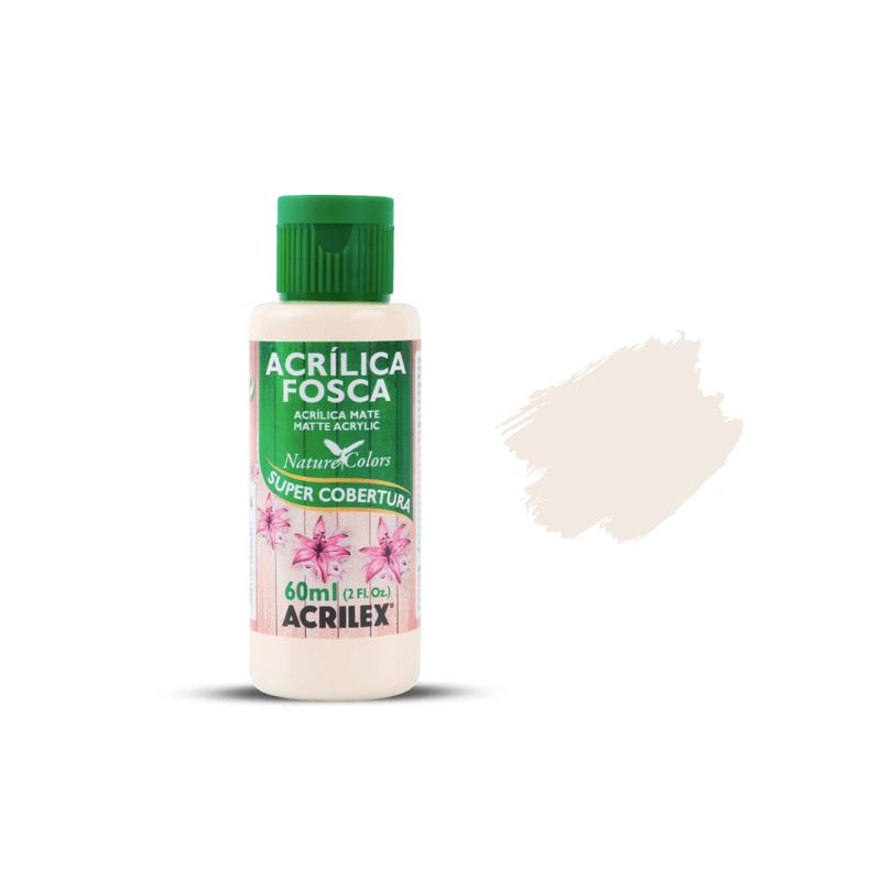 Tinta Acrílica Fosca Creme