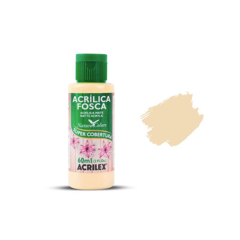 Tinta Acrílica Fosca Amarelo Bebe