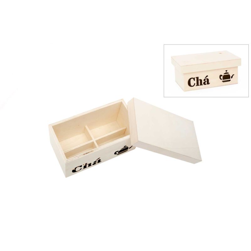  CAIXA CHA 17.5X9.7X8CM