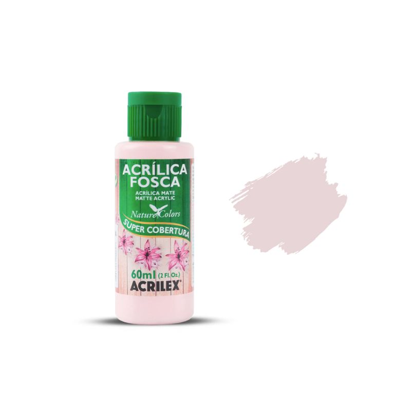 Tinta Acrílica Rosa Cotton