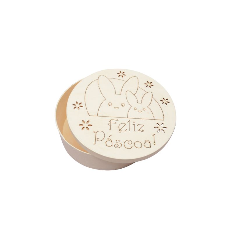 CX BALSA FELIZ PASCOA D.14.7CM