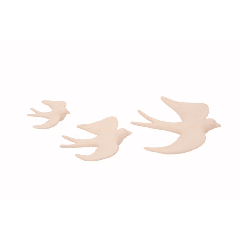 SET 3 ANDORINHAS 18CM-14.3CM-10CM ASA LISA