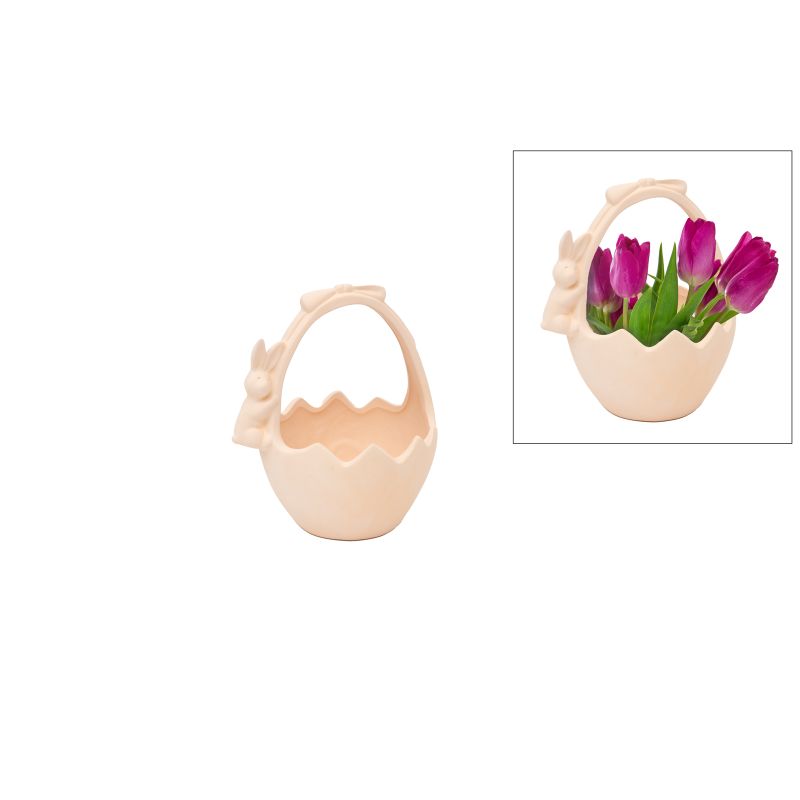 CESTO COELHINHA 11.5X14CM