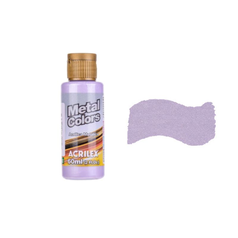Tinta Acrílica Metal Lilas