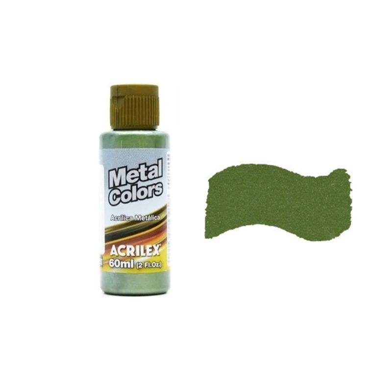 Tinta Acrílica Metal Verde Olive