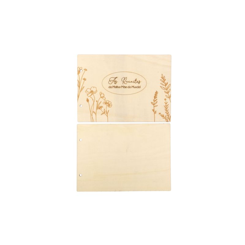 CAPA AS RECEITAS DA MELHOR MAE A5 21.3X15.4X0.3CM CHOUPO