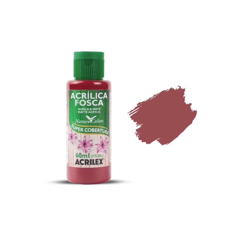 Tinta Acrílica Fosca Terra Queimada