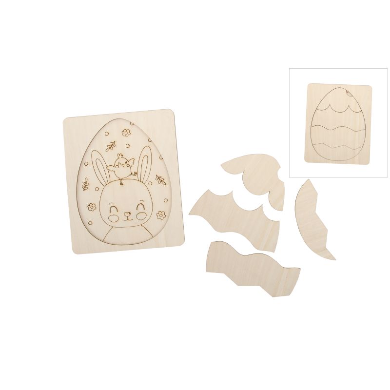 PLACA PUZZLE OVO 13X16X0.3CM CHOUPO