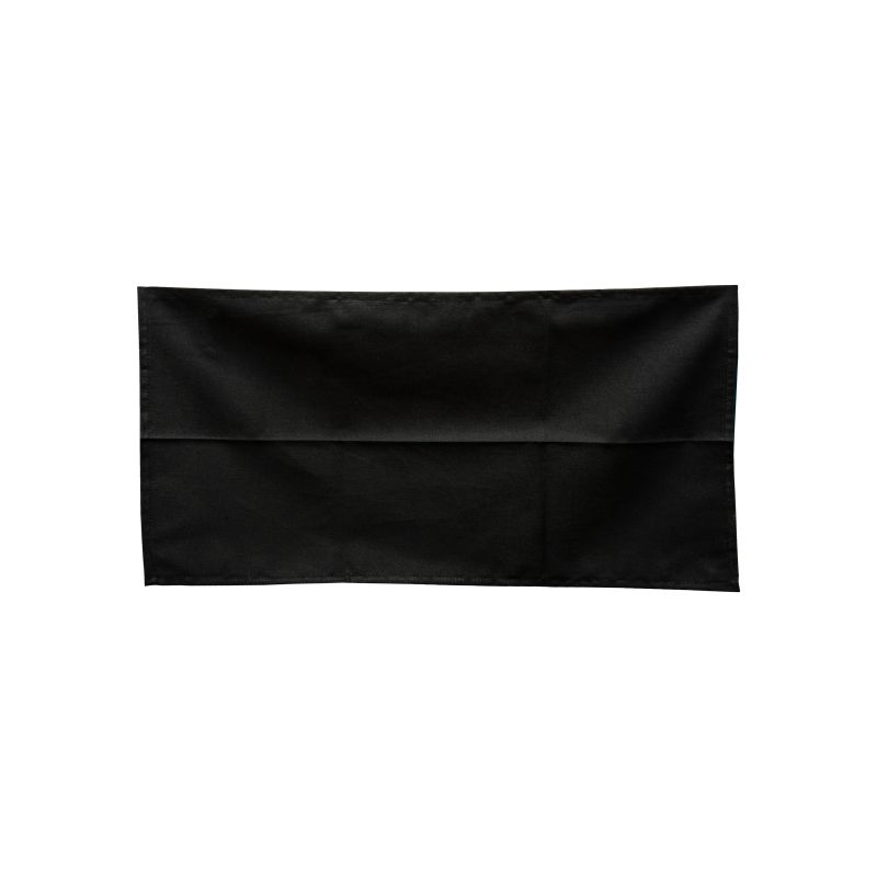 PANO COZINHA 50X70CM TECIDO PRETO