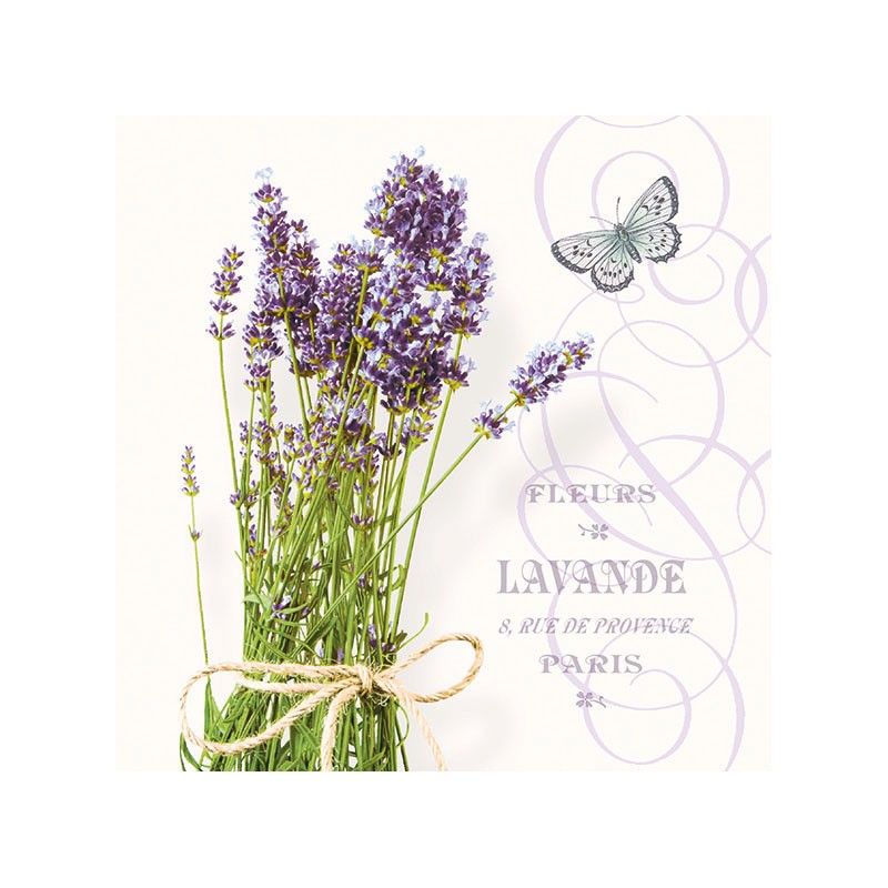 Guardanapo Bunch Of Lavender 30x30cm