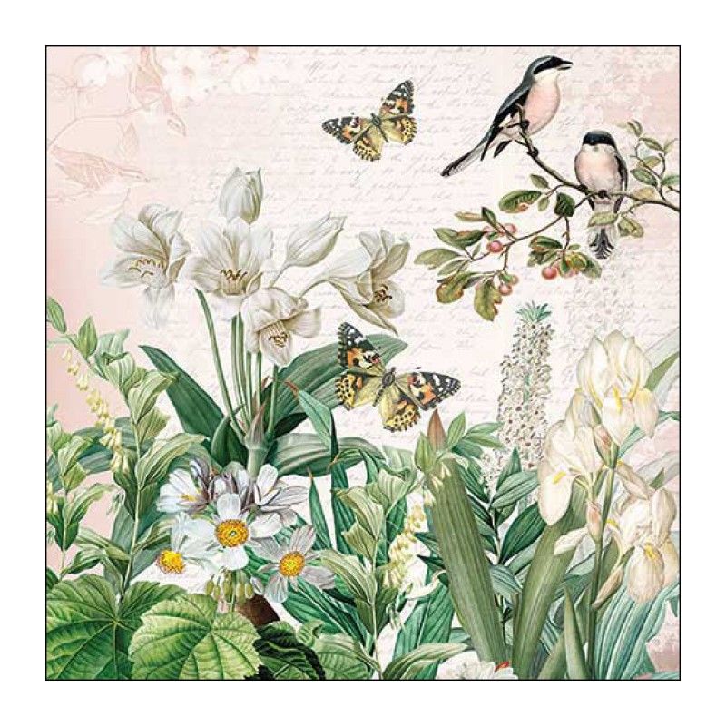 Guardanapo FLOWER GARDEN 30x30cm