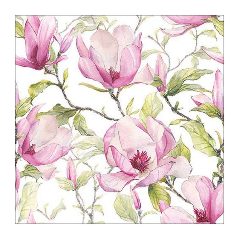Guardanapo BLOOMING MAGNOLIA 30x30cm
