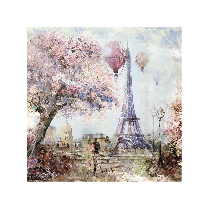 Guardanapo PARIS ART 30x30cm