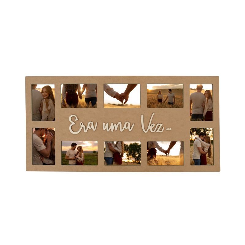 P.FOTO(10x15cm) ERA UMA VEZ 75X36X1.2CM MDF