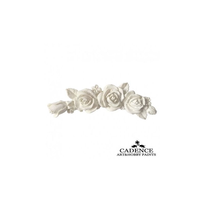 MINI ROSAS RESINA CADENCE 8.7x2.5 CM