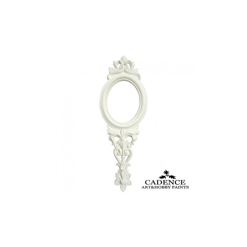 ESPELHO DE MÃO CADENCE 40x14.5 / 12.3x9.5 CM