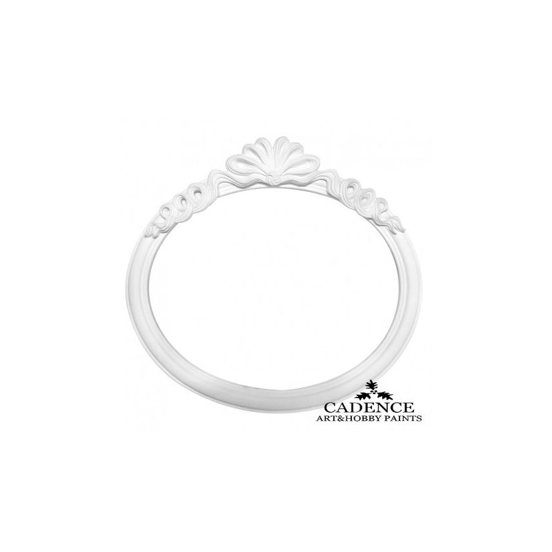 QUADRO OVALADO 55,5cmx52 / 47x38 CM