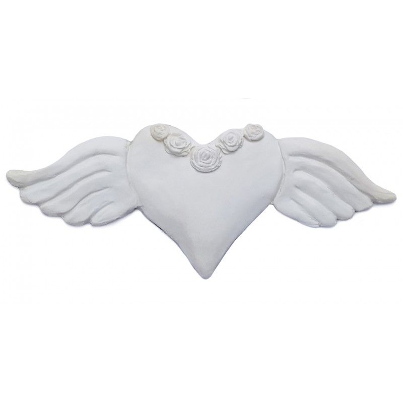 DECORAÇÃO CORAÇÁO 21,5x9 CM