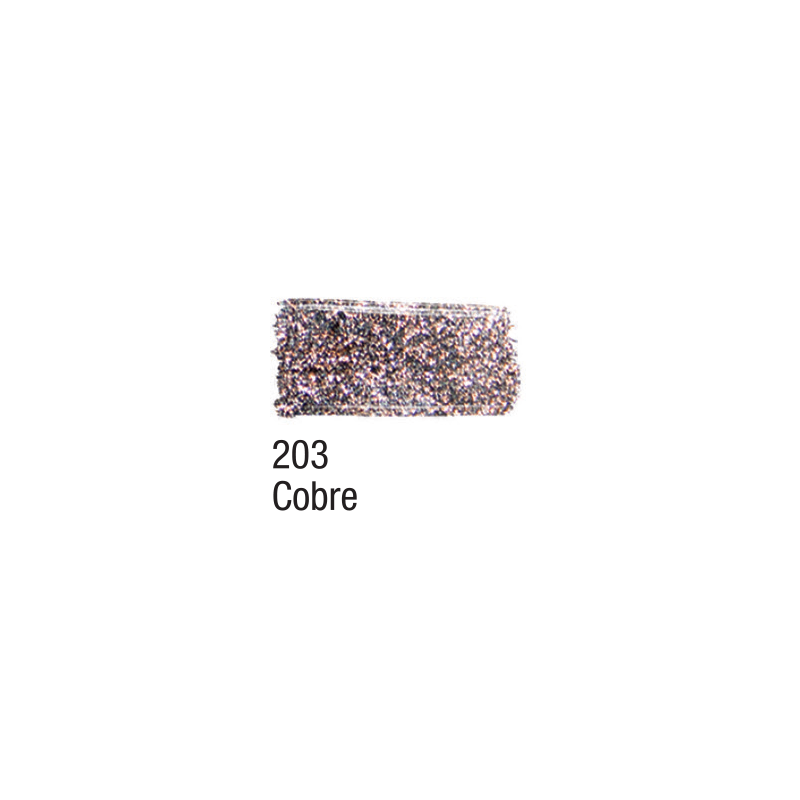  Tinta Tecido Glitter Cobre