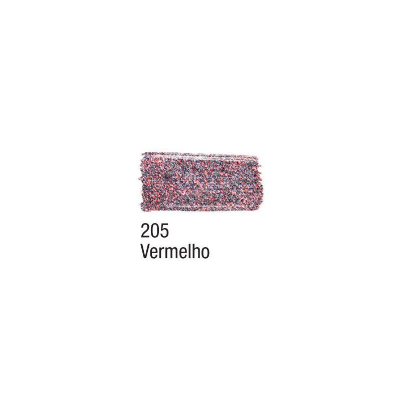 Tinta Teciedo Glitter Vermelho