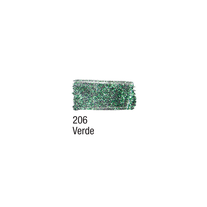  Tinta Tecido Glitter Verde