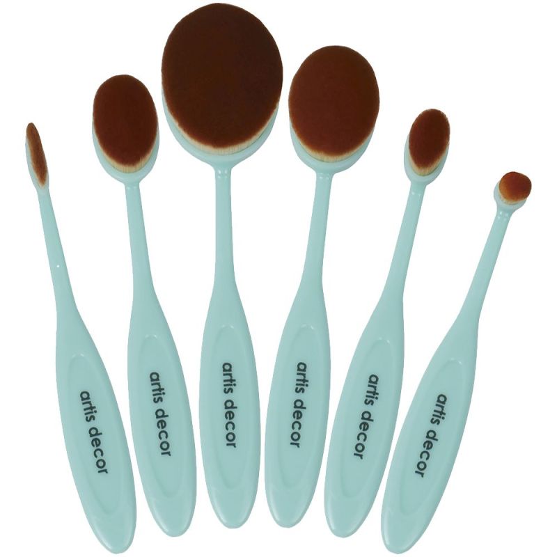 SET 6 PINCEIS PARA MIX MEDIA ARTIS DECOR