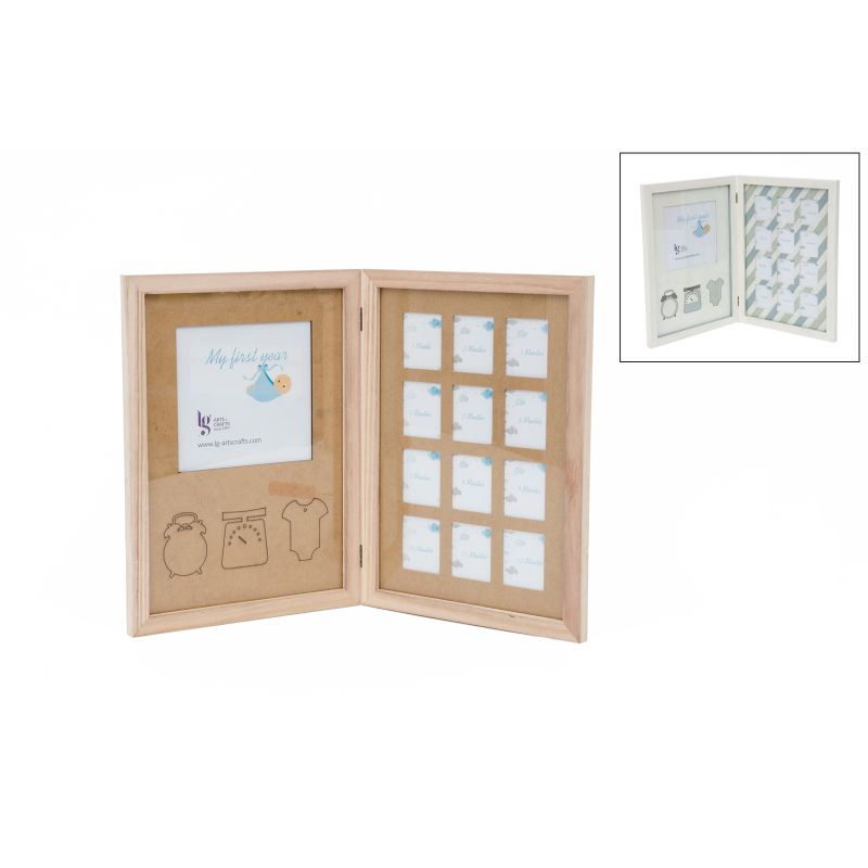 QUADRO P.FOTO NASCIMENTO 37X27X3.2CM