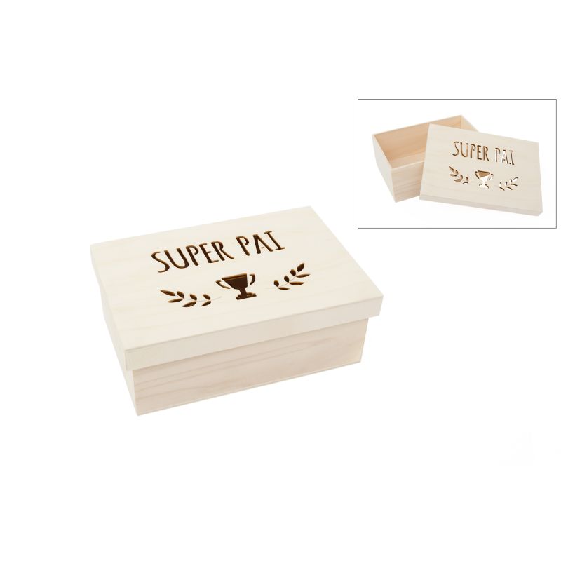 CAIXA SUPER PAI 22X15X8CM