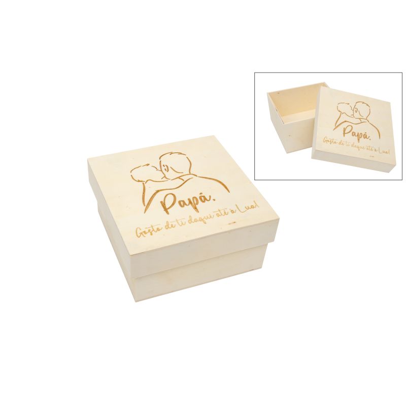 CAIXA PAPA 16X16X8CM