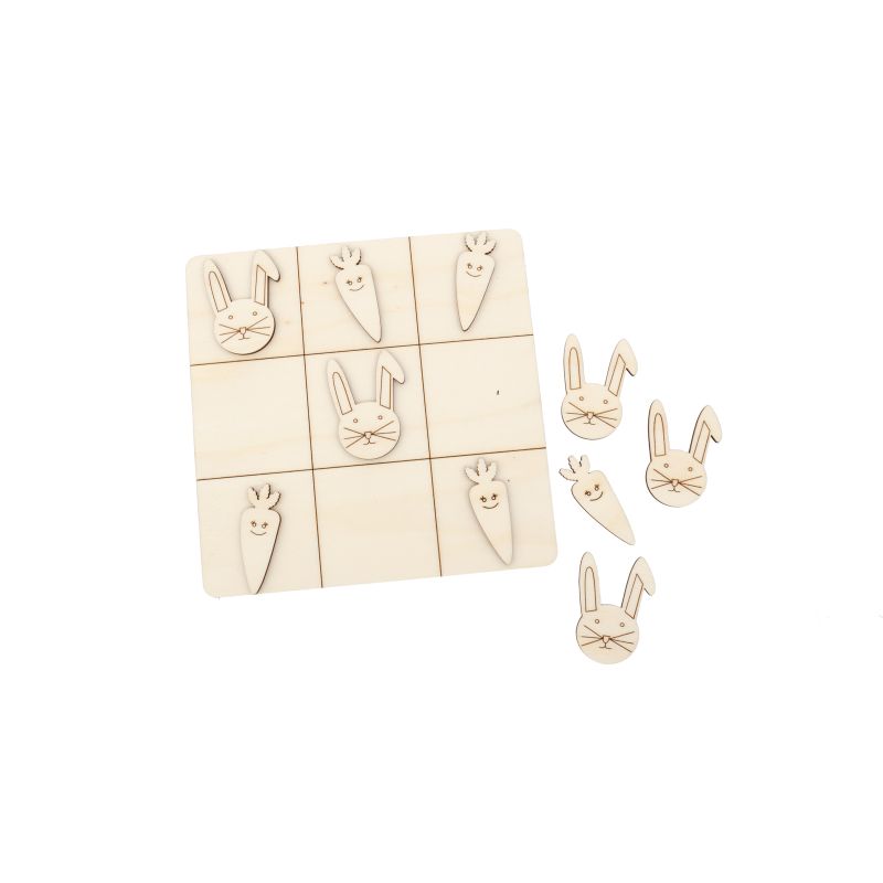 JOGO DO GALO 18X18X0.3CM CHOUPO