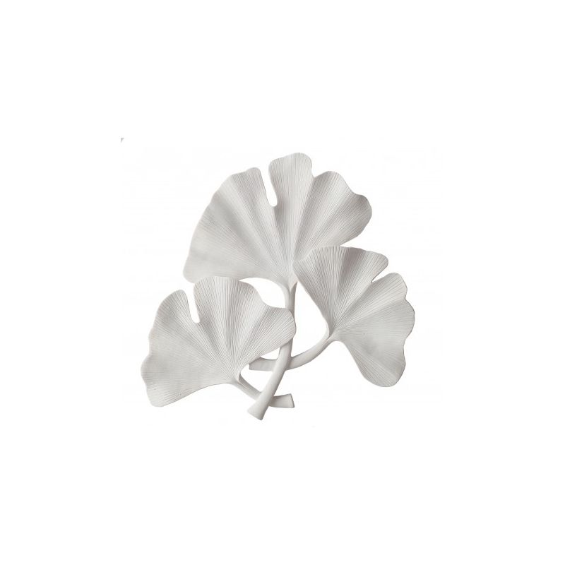FOLHAS DE GINKGO DE RESINA 30x30 CM