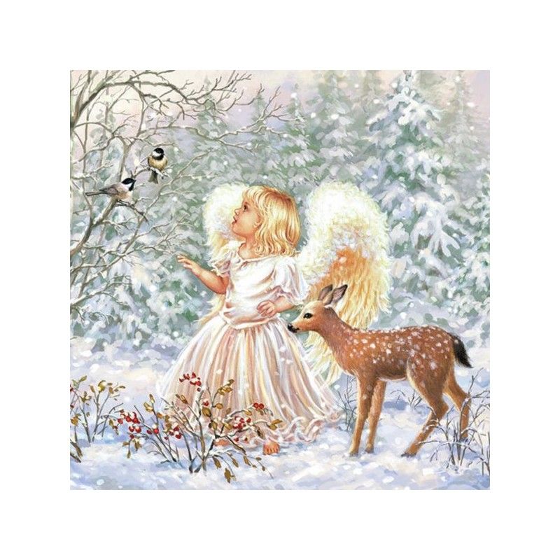 Guardanapo WINTER ANGEL 30x30cm
