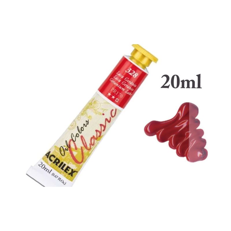 Tinta de Oleo Laca Geranio