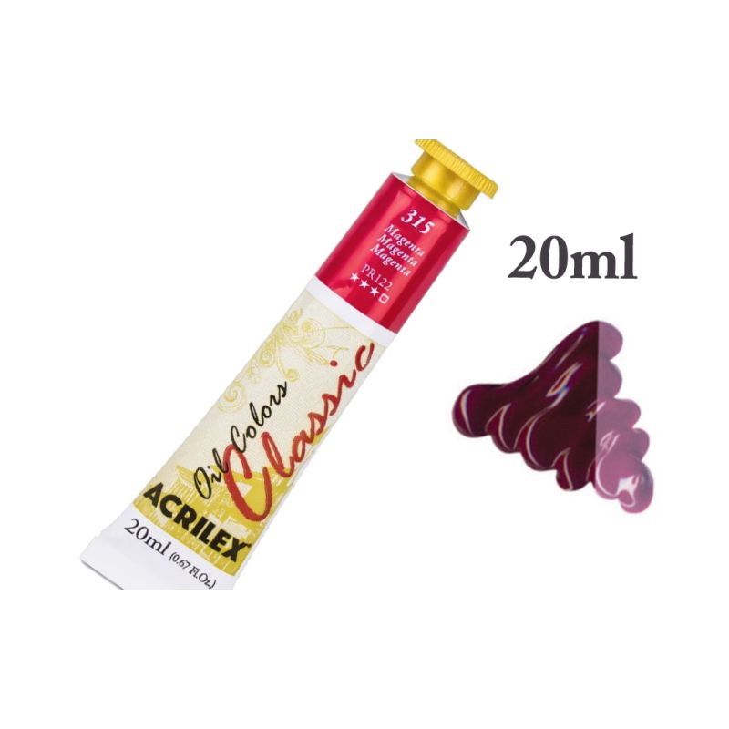 Tinta de Oleo Magenta