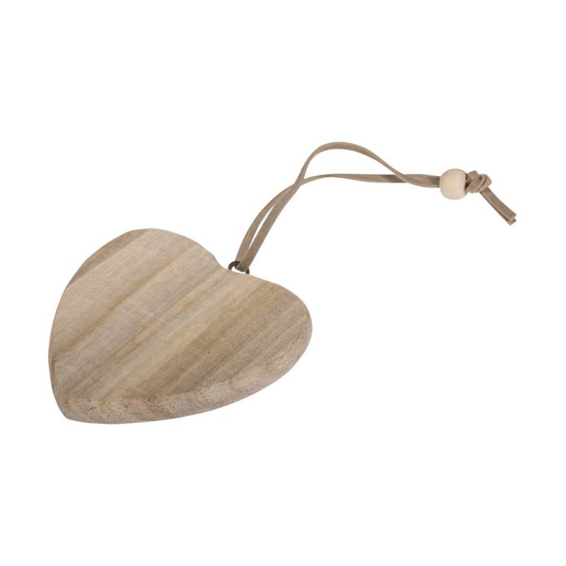CORAÇAO MADEIRA PENDURAR 7CM RAYHER