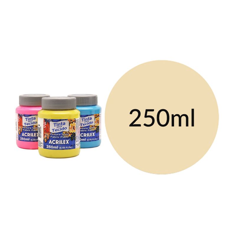 Tinta Tecido 250ML Areia 
