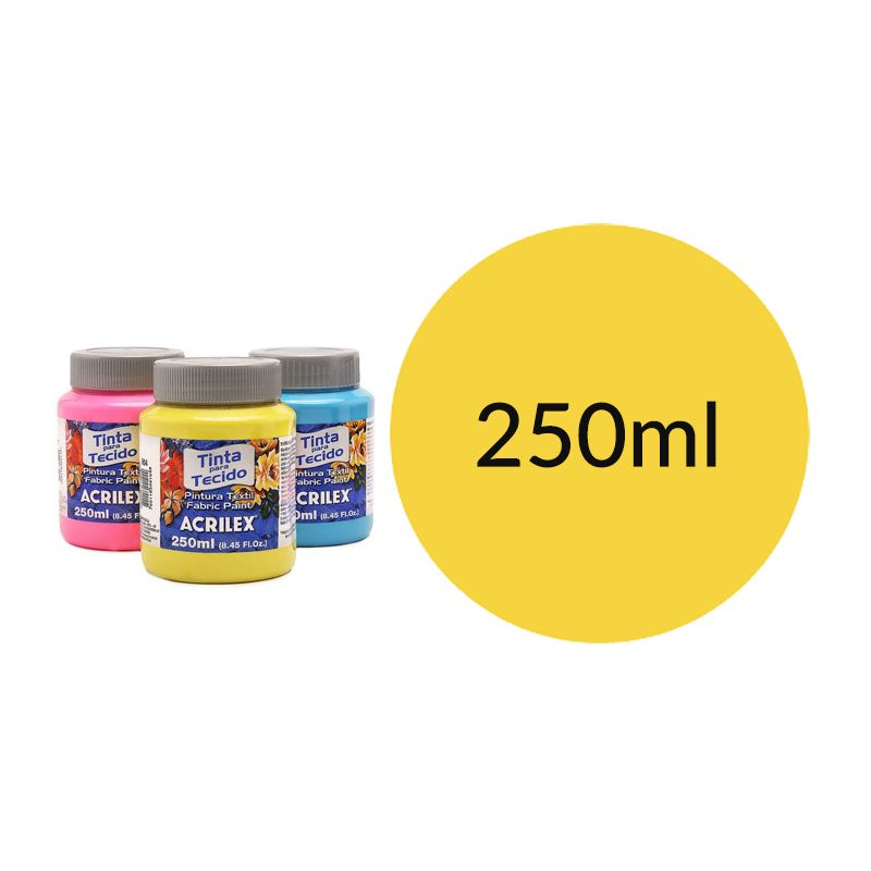 Tinta Tecido 250ML Ouro