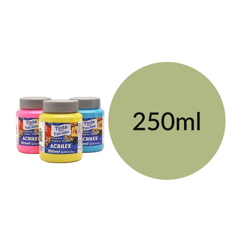 Tinta Tecido 250ML Verde Musgo