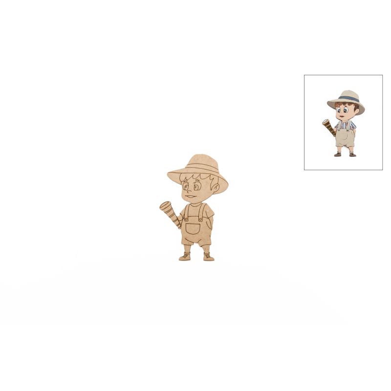 EXPLORADOR SET 12: 3.5X5.5X0.3CM