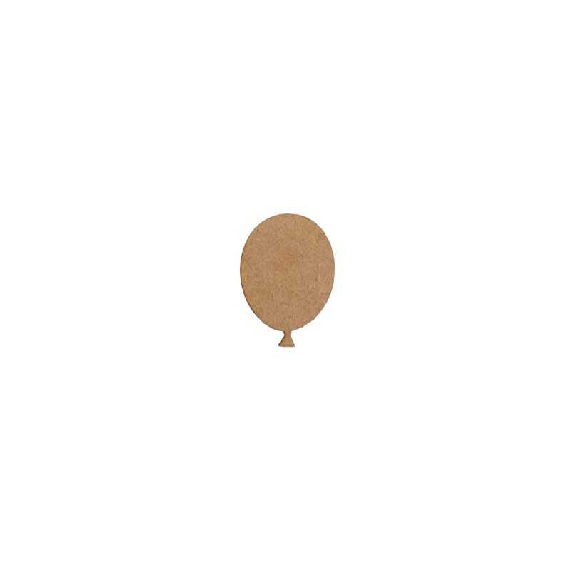 BALÃO SET 12: 3.6X5X0.3CM MDF