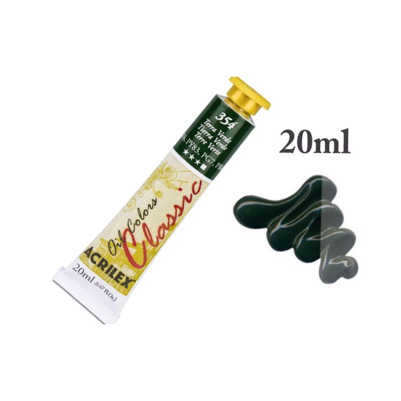 Tinta de Oleo Terra Verde