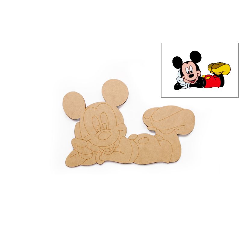 SET 2 RATOS 35.2x23.6x0.3CM MDF