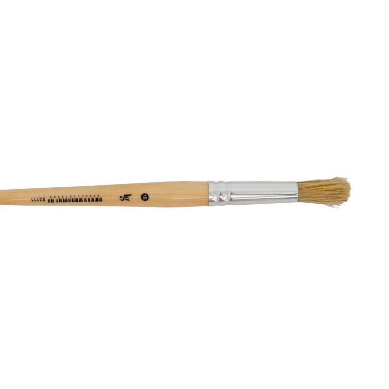 PINCEL LG Nº18 NATURAL REDONDO CABO CURTO/12 - R.83111 