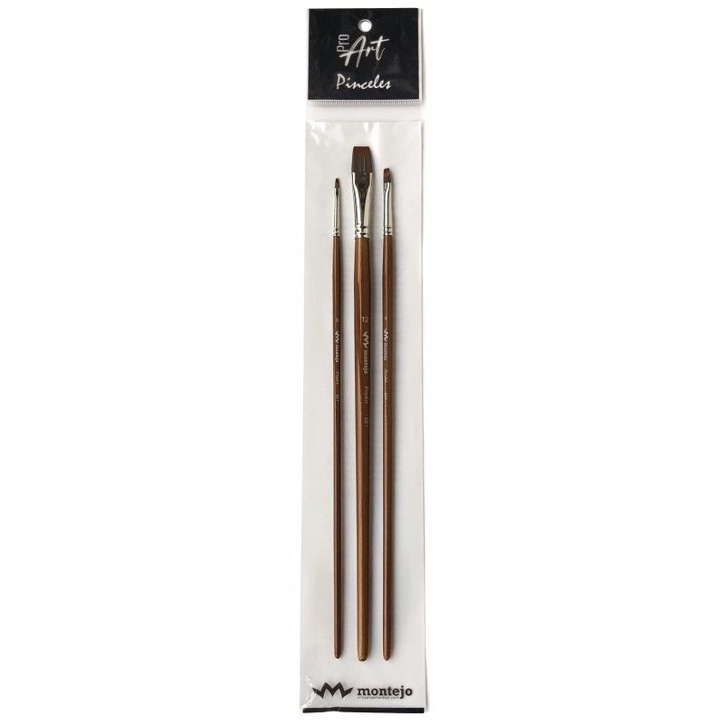 Set pinceles PROART plano 12.4.0