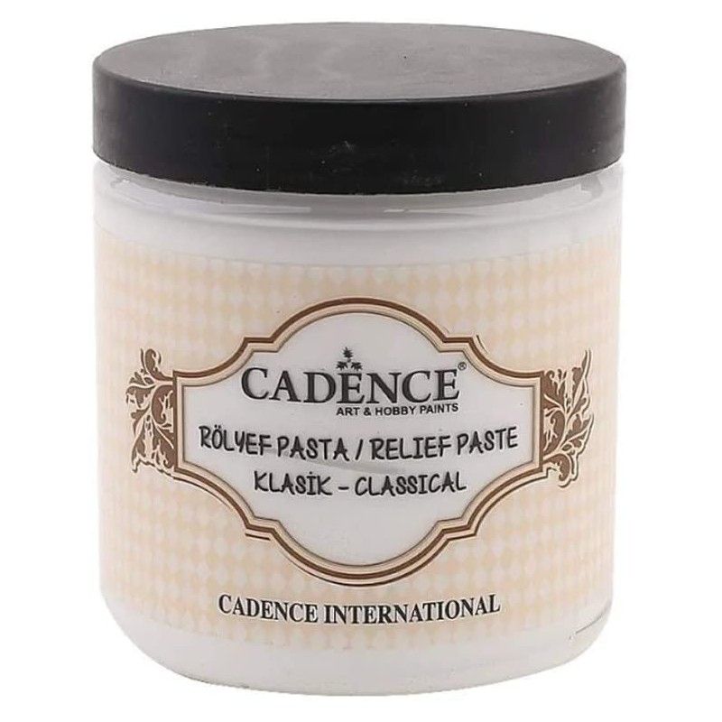 Pasta de Relieve CLÁSICA LISA 250ml Cadence