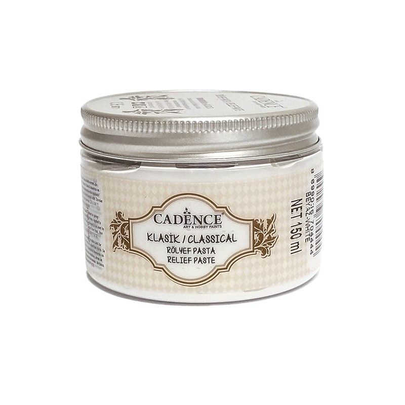 Pasta de Relieve CLÁSICA LISA Cadence, 150 ml.