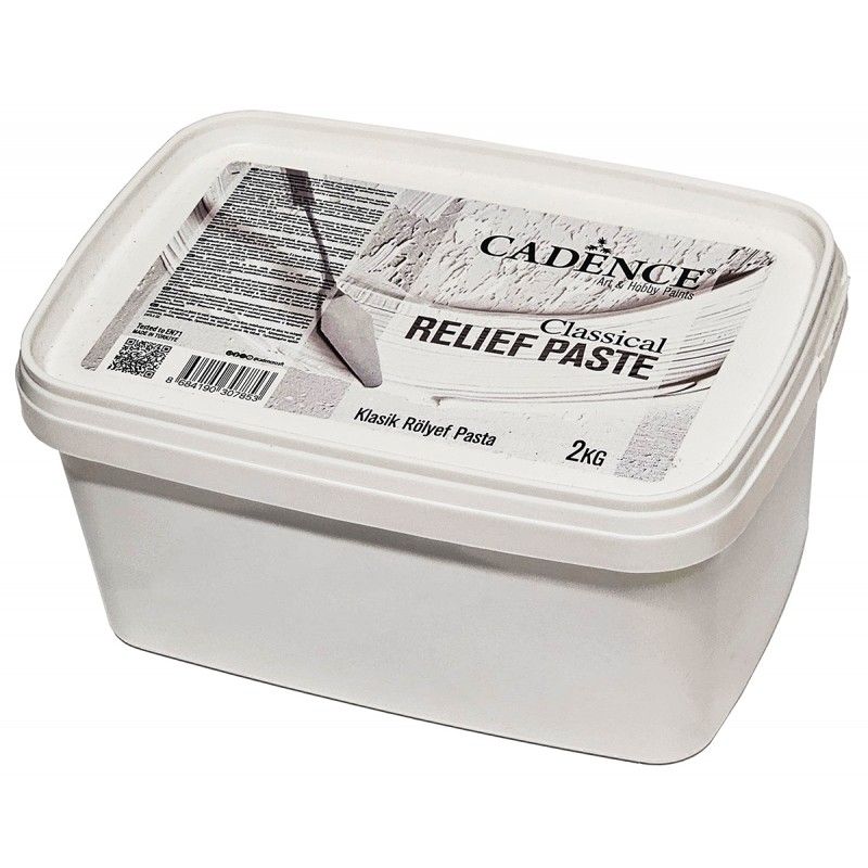 Pasta de Relieve CLÁSICA LISA 2kg Cadence